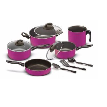 Imagem de Conjunto de Panelas Elegan Marpal Original, Roxo