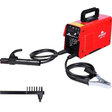 Imagem de Inversora de Solda TIG ARC130A com Porta Eletrodo Bivolt Worker