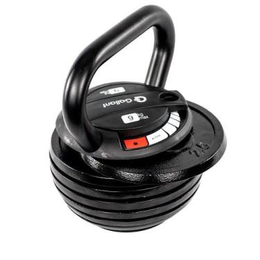Imagem de Kettlebell Regulável Gallant 9kg Elite Pro - (Gkb09r0a-Pt)
