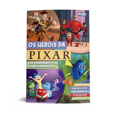 Imagem de Livro - Os heróis da Pixar - Livrão