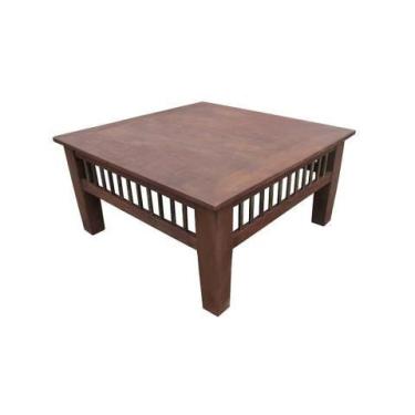 Imagem de Mesa de Centro Rústica Varsóvia em Madeira de Demolição - Cód 2473 - B