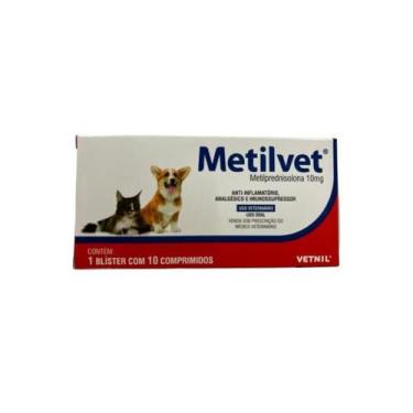 Imagem de Antiinflamatório para Cães Metilvet 20 mg - 10 comprimidos - Vetnil