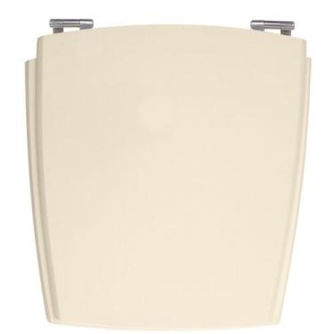 Imagem de Assento Sanitário Nuage Rosa Shell Tampa para Vaso Incepa de Madeira L