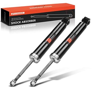 Imagem de A-Premium Par traseiro (2) Amortecedor de amortecedor compatível com Nissan Pathfinder 2013-2020 e Infiniti JX35 2013, QX60 2014-2020 Sport Utility, lado do motorista e passageiro, substituição # 349237