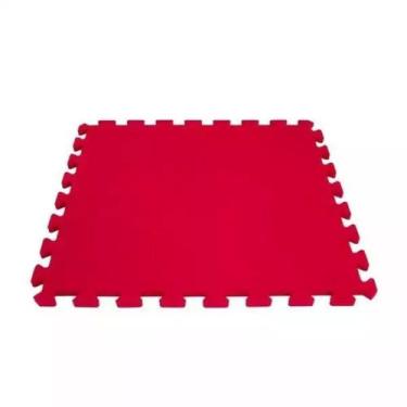 Imagem de Tatame EVA Max 10mm - Placa 50x50 cm - Evamax, Vermelho