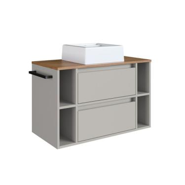 Imagem de Gabinete de Banheiro com Cuba Sierra 1 PT 1 GV Arenas e Mel