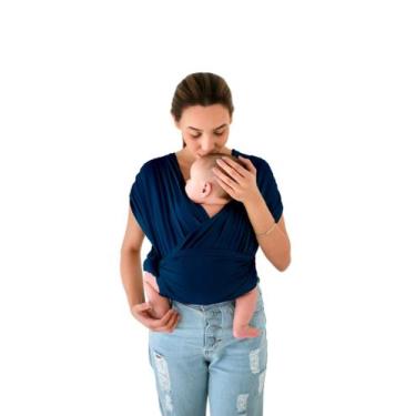 Imagem de Sling Canguru Ajustável Carregador De Bebê Ergonômico Soul Mamma - Dee