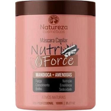 Imagem de Máscara nutri force 1kg natureza cosméticos - Poderosa Sempre