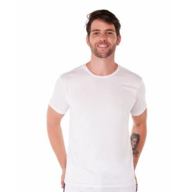 Imagem de Camiseta Uniforme Masculina Dry Fit  Lisas Sem Estampa - Força do Sol,