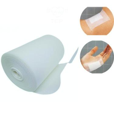 Imagem de Curativo Adesivo Para Fixação De Drenos E Cateteres Branco Curafix 10c