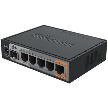 Imagem de Mikrotik Roteador RB760IGS Hex s 880MHZ 256MB L