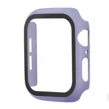 Imagem de Capa Bumper Compativel Apple Watch Com Protetor Tela Vidro 41mm - Clas