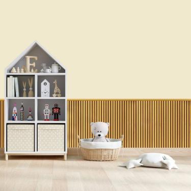 Imagem de Acabamento em L para Painel Ripado Pvc 3,00x0,25x0,14 Cerejeira