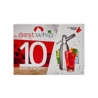 Imagem de Cápsulas de Gás para Soda BestWhip para Sifão 10un