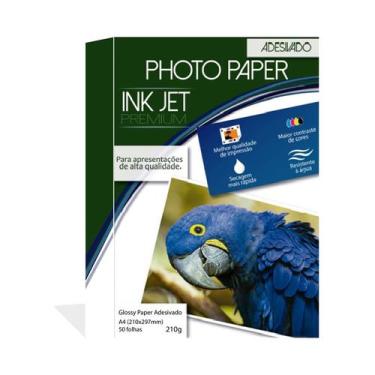 Imagem de Papel Fotográfico 180g A4 210x297 Adesivado 50 unidades - Mares