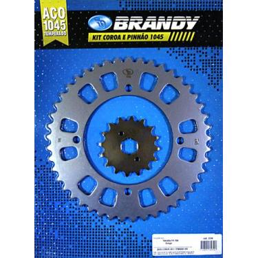Imagem de Kit Relação Yamaha XV 250 Virago Brandy - Sem Corrente