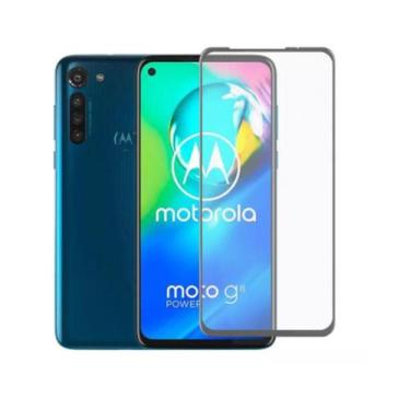 Imagem de Película De Vidro Full Anti risco 3D 5D 9D Motorola Moto G9 Power - DV