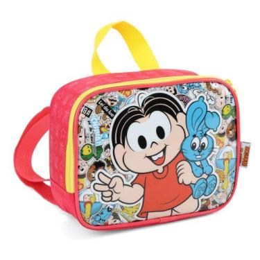 Imagem de Lancheira Térmica Escolar Selfie Turma Da Monica Luxcel, Vermelho