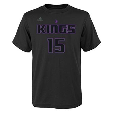 Imagem de Camiseta de manga curta com nome e número da NBA da Outerstuff, Preto, 10-12 Years