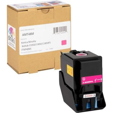 Imagem de SHIKI Cartucho de toner compatível com Konica Minolta bizhub C3350/C3850/C3850FS Magenta (TNP48M/A5X0330) 10.000 páginas (magenta)