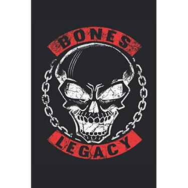 Imagem de Skull notebook: Skull Notebook A5 dot grid - for planning, organizing and noting