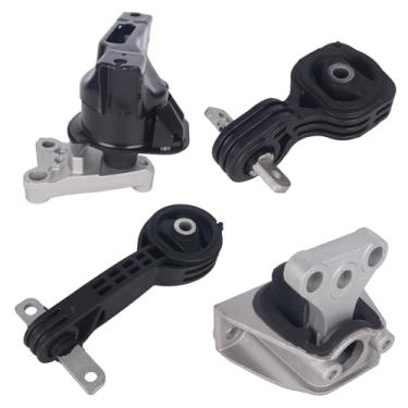 Imagem de Autoround Kit de Montagem Motor e Transmissão Automática Compatível com Honda Civic 1.8L 2006-2011, Substitui OE A4530 A4546 A4543 A4534, Conjunto de 4
