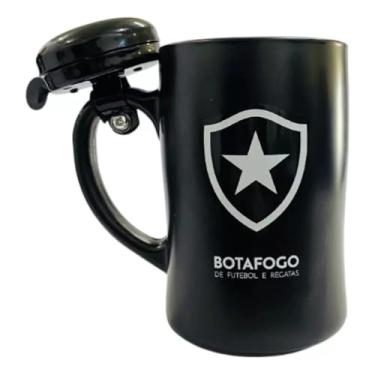 Imagem de Caneca Botafogo Vidro Com Campainha 360ml - Oficial