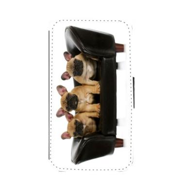 Imagem de Rikki Knight Capa carteira flip para Galaxy S3 de buldogue francês para Galaxy S3