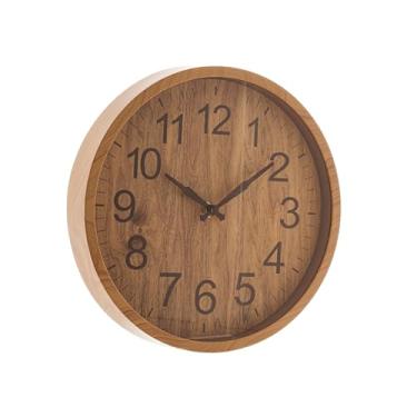 Imagem de LYOR - Relógio de Plástico para Parede Wood 30,5cm x 4cm