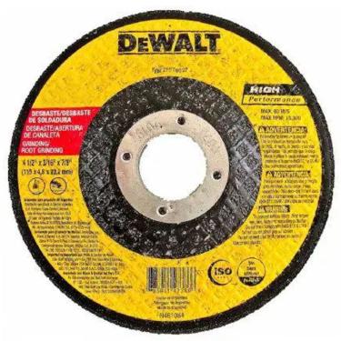 Imagem de Disco de Corte Desbaste Acabamento 4 1/2" x 2,5mm x 7/8" DW80408 DeWalt - Uni...