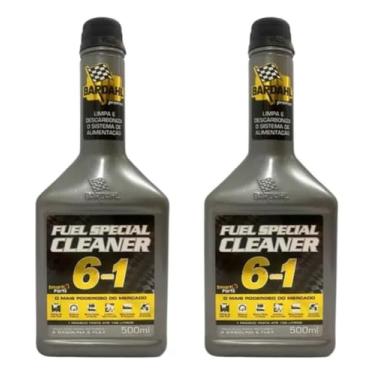 Imagem de Kit Aditivo Combustível Bardahl 6 em 1 Fuel Special Cleaner, 2 Unidades de 500ml