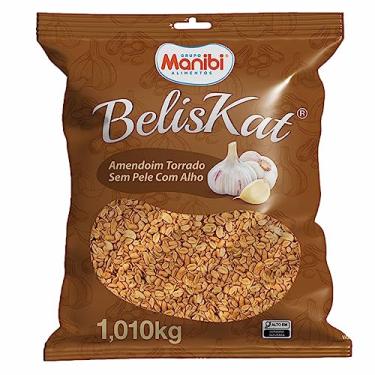 Imagem de Amendoim Torrado Sem Pele Temperado Alho 1kg Beliskat