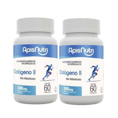 Imagem de Kit 2x Colágeno Tipo 2 com 60 Cápsulas 300mg - ApisNutri