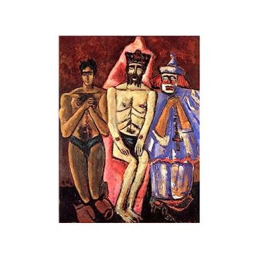 Imagem de JZSDGB Impressão em tela arte de parede famosa reprodução de pintura - 'Ferruccio Busoni por Umberto Boccioni Impressões e pôsteres - arte de parede em tela abstrata imagens decoração de casa 85 x 128