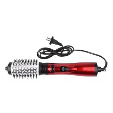 Imagem de Escova e Secador De Cabelo Elétrica Rotativa Automática 110 V