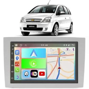 Imagem de Kit Multimidia Android 7 polegadas Meriva 2003 a 2010 CarPlay BT Waze 