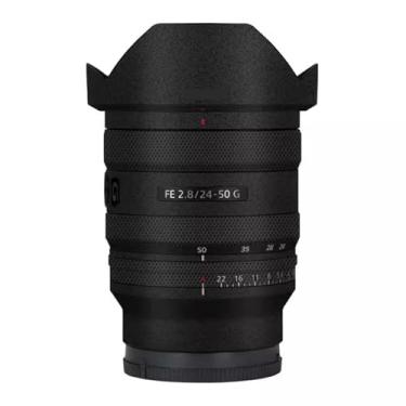 Imagem de Película protetora de lente para Sony FE 24-50 mm F2.8 G antirarranhões FE 2,8/24-50 G 2,8 (preto fosco)