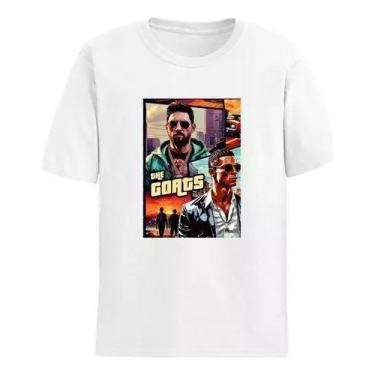 Imagem de Camiseta GTA com Messi e Cristiano Ronaldo - Para Fãs do Futebol e Gam
