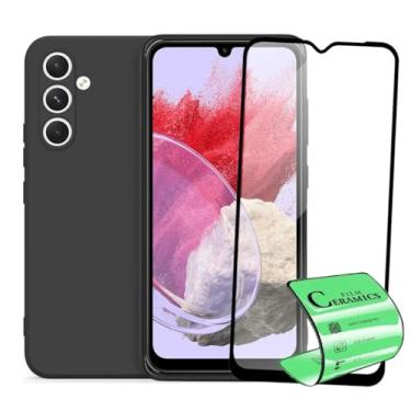 Imagem de Capa Anti Impacto Aveludada e Película Cerâmica 5D 9D Compatível Samsung Galaxy M34