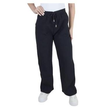 Imagem de Calça Feminina Mooncity Cotele Preta - 24050-Feminino