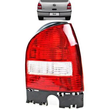 Imagem de Lanterna Traseira VW Gol G3 1999 2000 2001 2002 2003 2004 2005 Cristal