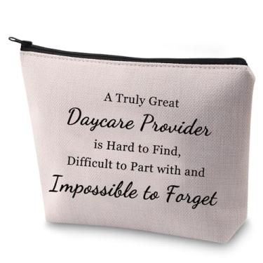 Imagem de BLUPARK Bolsa de cosméticos para professores de creche para educadores da primeira infância, uma bolsa de maquiagem de lona realmente ótima para creche, Realmente ótimo fornecedor de creche