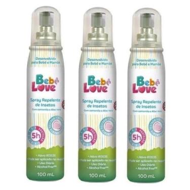 Imagem de Repelente Suave P/ Bebês 3m+ 5h De Duração 100ml Kit 3un - Nutriex