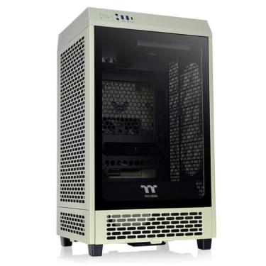 Imagem de Gabinete Thermaltake The Tower 200 Matcha Green Edition 2 x Fan 140mm - Mini ITX - CA-1X9-00SEWN-00