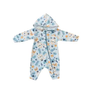 Imagem de Macacão para bebê em menino ref 07622 Tamanho:M;Cor:-Unissex