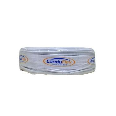 Imagem de Fio 6mm 50m Rolo Fio Elétrico 6mm Com 50 Metros - Conduflex, Branco