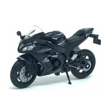 Imagem de Miniatura Moto Kawasaki Ninja Zx 10rr 2017 1:18 Welly Zx10