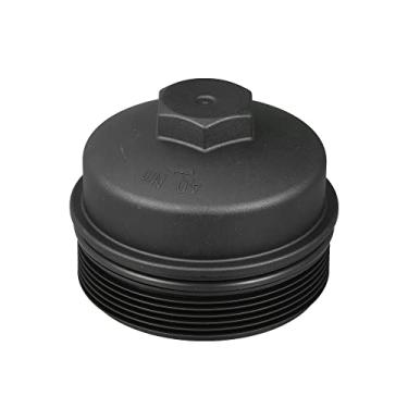 Imagem de X AUTOHAUX 3C3Z9G270BA 3C3Z6766CA Tampa do invólucro do filtro de óleo do motor para Ford F-250 F-350 Super Duty 6.4L V8 Diesel 2008-2010 para Ford Excursion 6.0 V8 Diesel 2003-2005