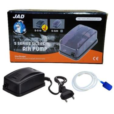 Imagem de Bomba De Ar Oxigenador Compressor Para Aquários Kit Completo - 110V - 