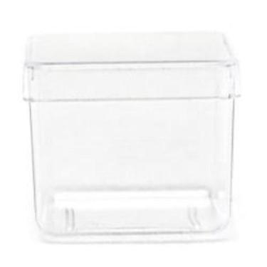 Imagem de Caixinhas Acrílico 6X6 Transparente 100Un Lembrancinha Festa